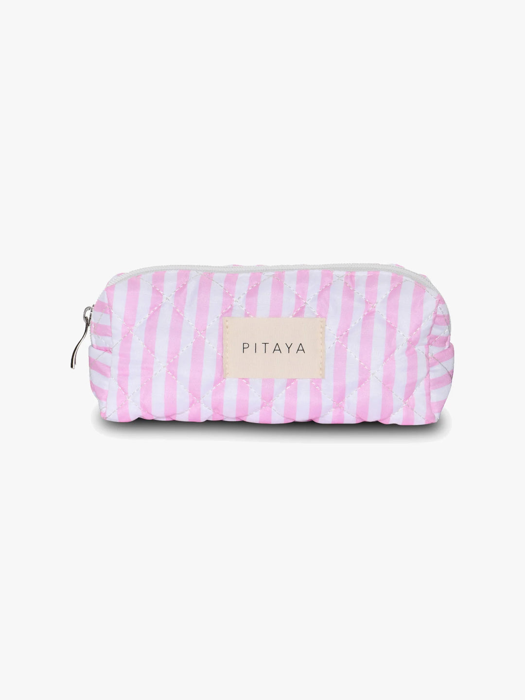 SMALL MAKEUP BAG | PINK STRIPES