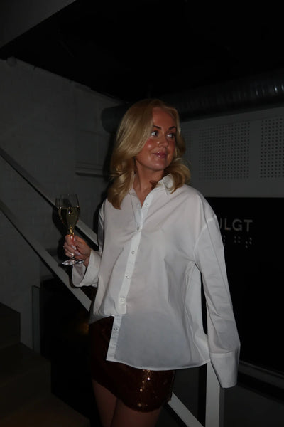 SKJÚRTA | CHLOE hvítt