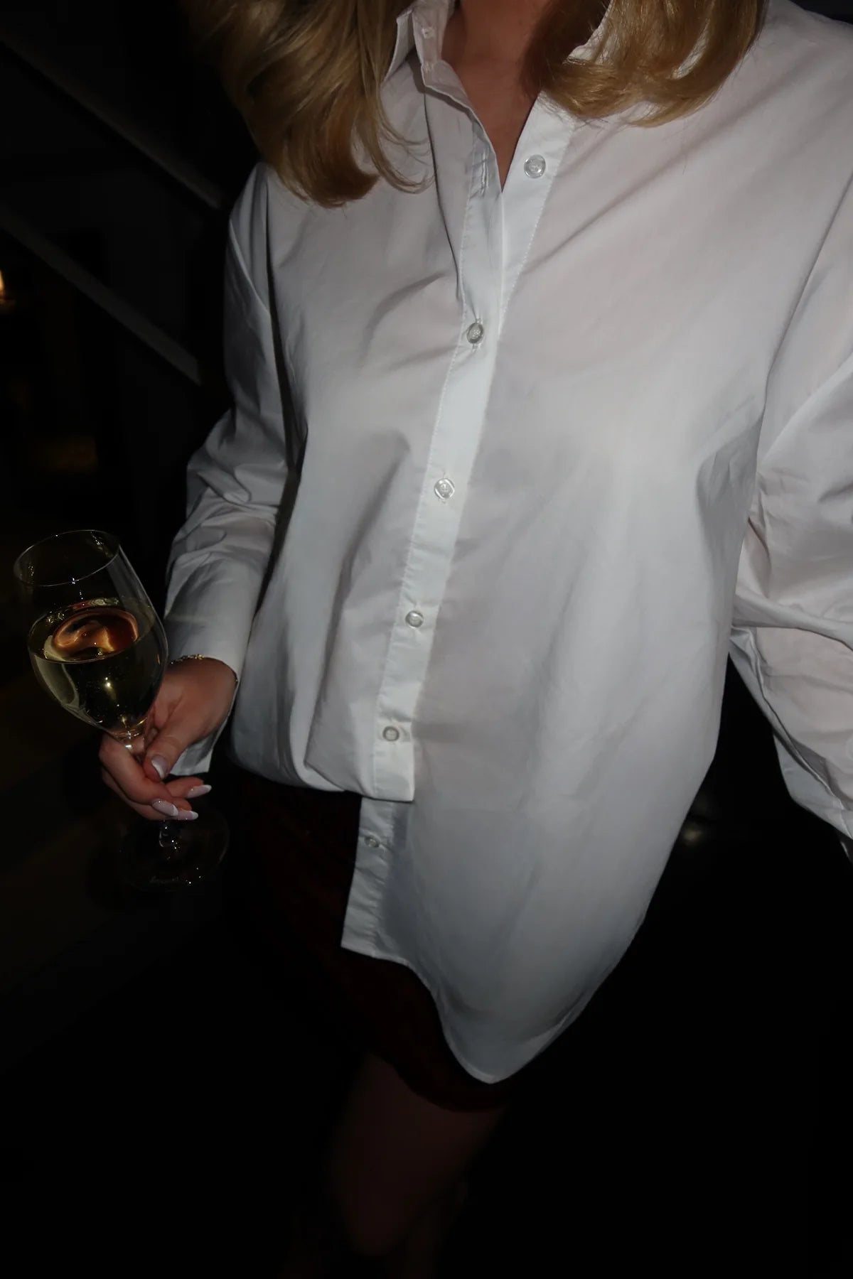 SKJÚRTA | CHLOE hvítt