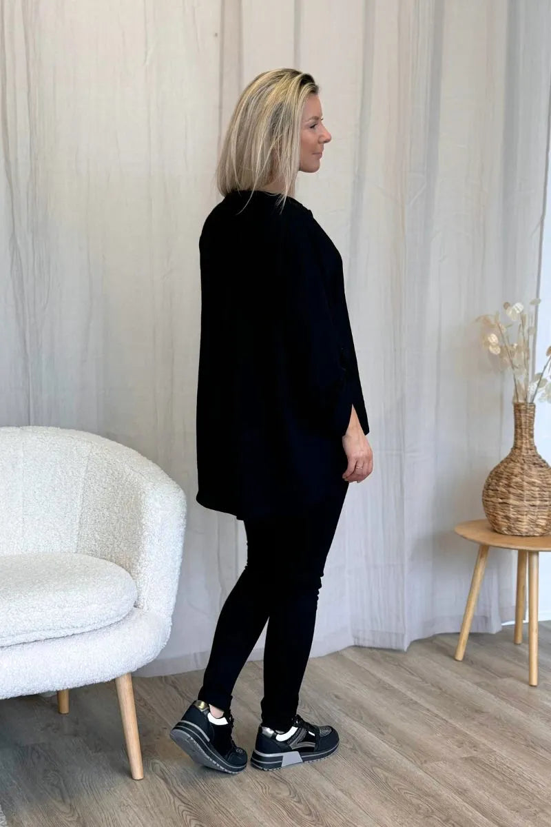 BLUSA | ADELINE svart