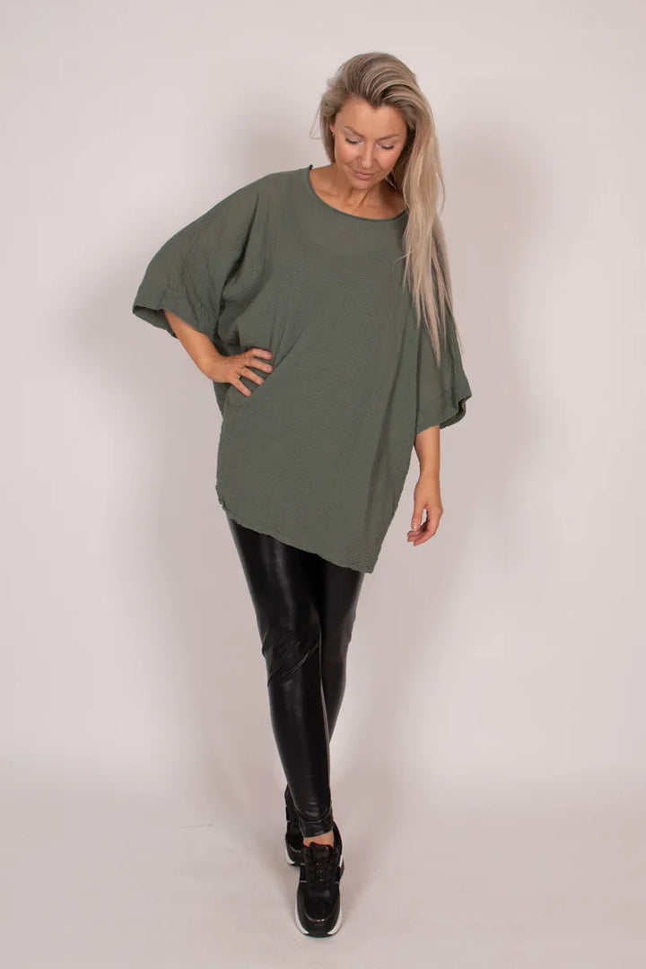 T-SHIRT | LOOSE khaki