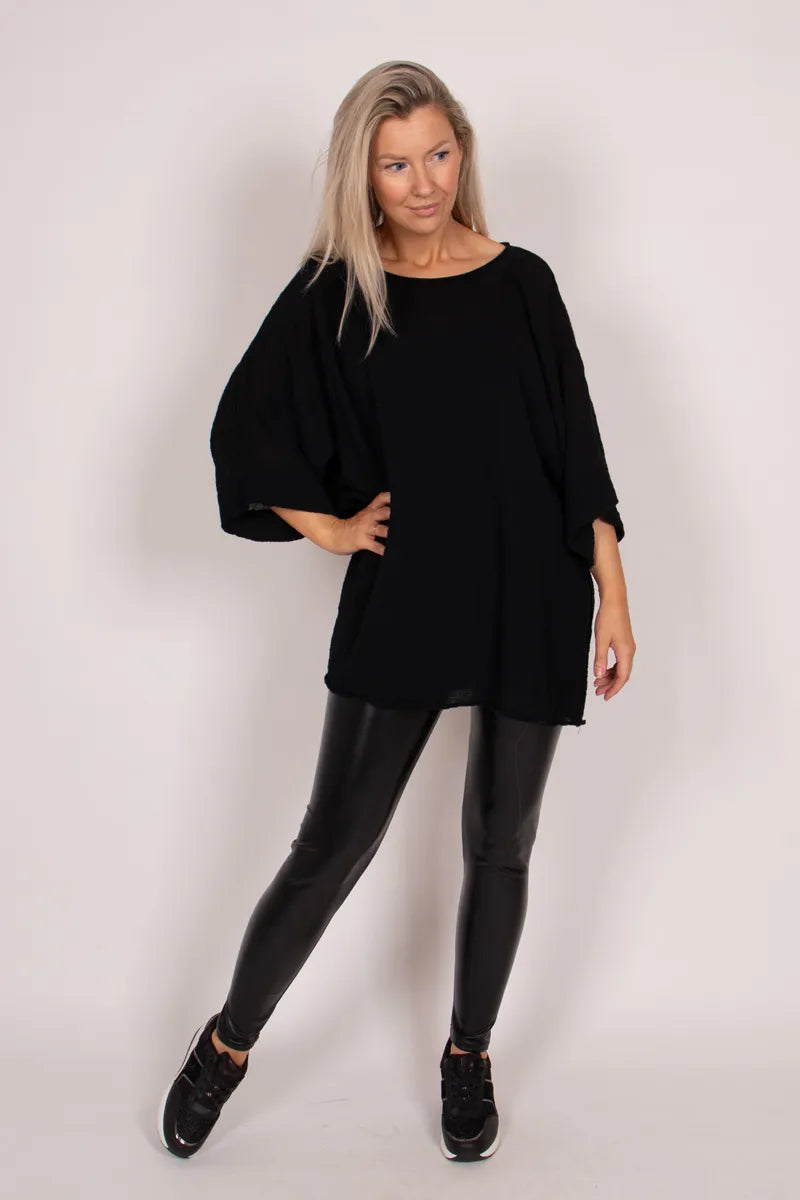 T-SHIRT | LOOSE svart