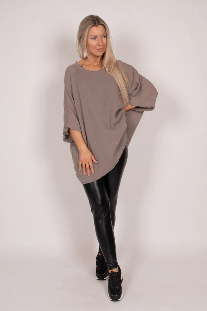 T-SHIRT | LOOSE taupe
