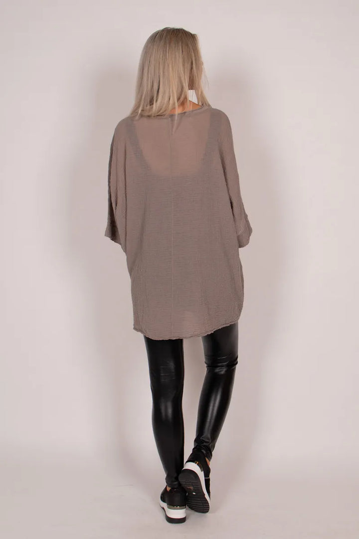 T-SHIRT | LOOSE taupe