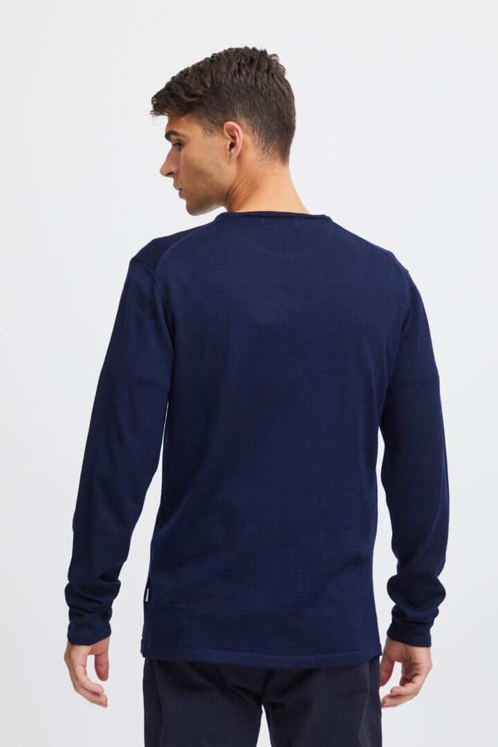 TROYGGJA | KENT MERINO navy