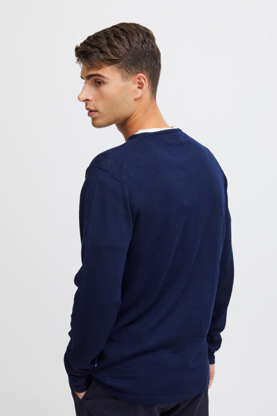 TROYGGJA | KENT MERINO navy