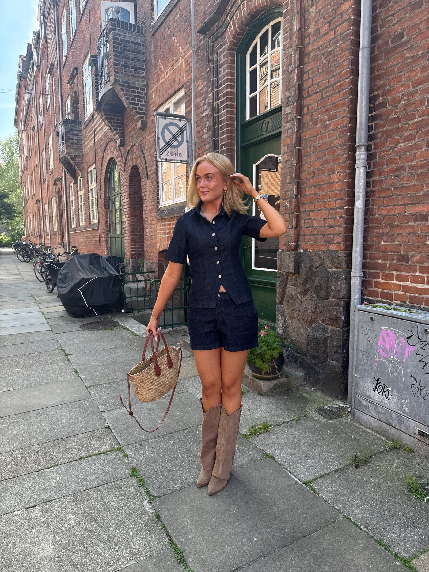 SKJÚRTA | CECILIA DENIM