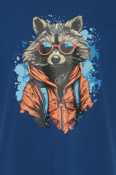 T-SHIRT | RACCON blue