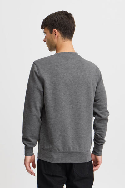 SWEATSHIRT | SEBASTIAN mix grátt