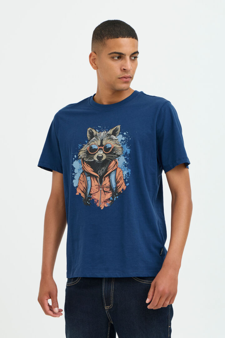 T-SHIRT | RACCON blue