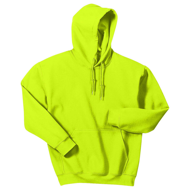 HOODIE | GILDAN safy green