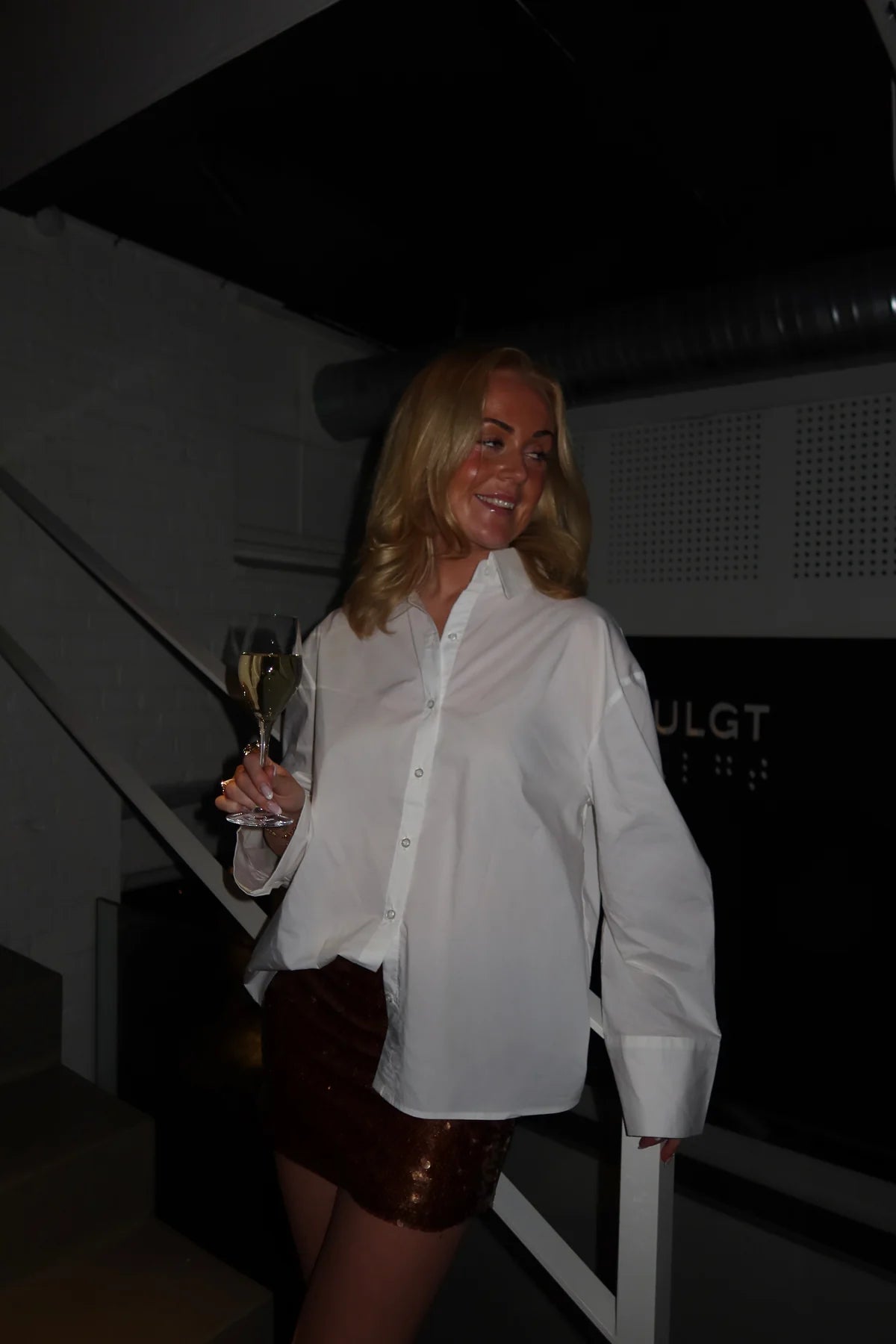 SKJÚRTA | CHLOE hvítt