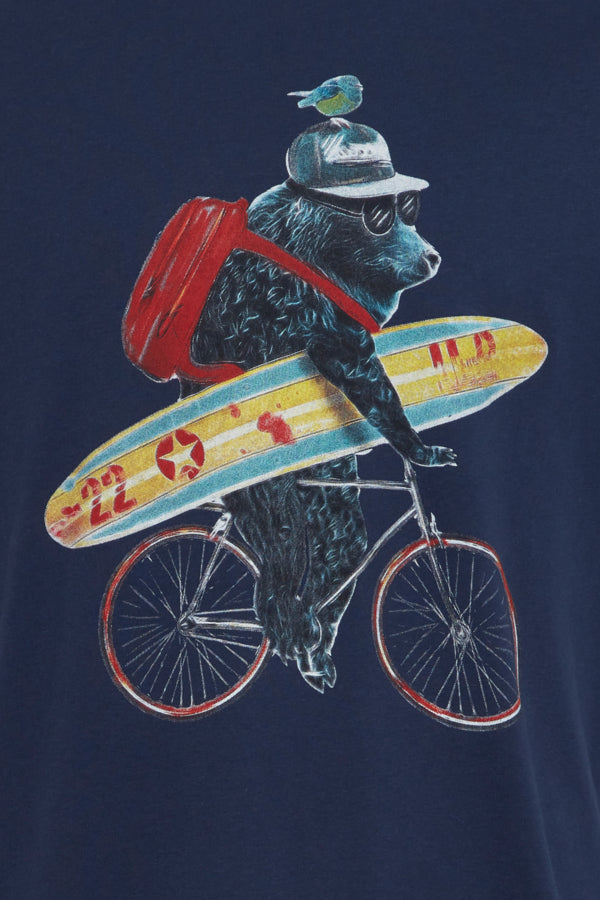 T-SHIRT | 20716514 blátt