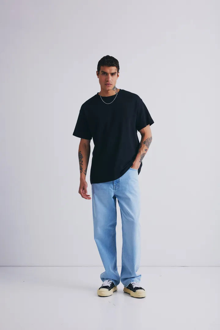 T-SHIRT | DANTON svart