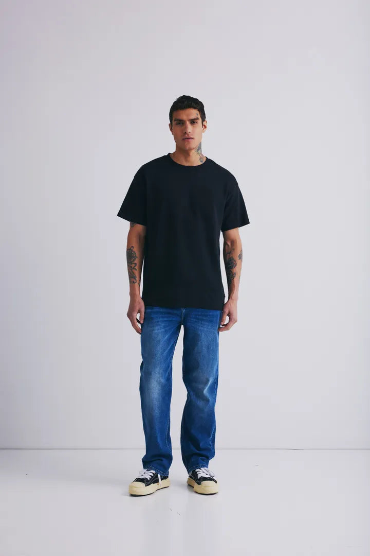 T-SHIRT | DANTON svart