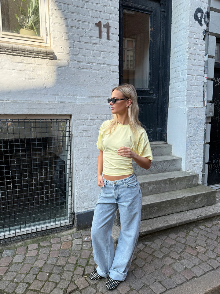 KLARA TOP | WAISTED yellow