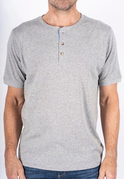 T-SHIRT | GRANDAD grey