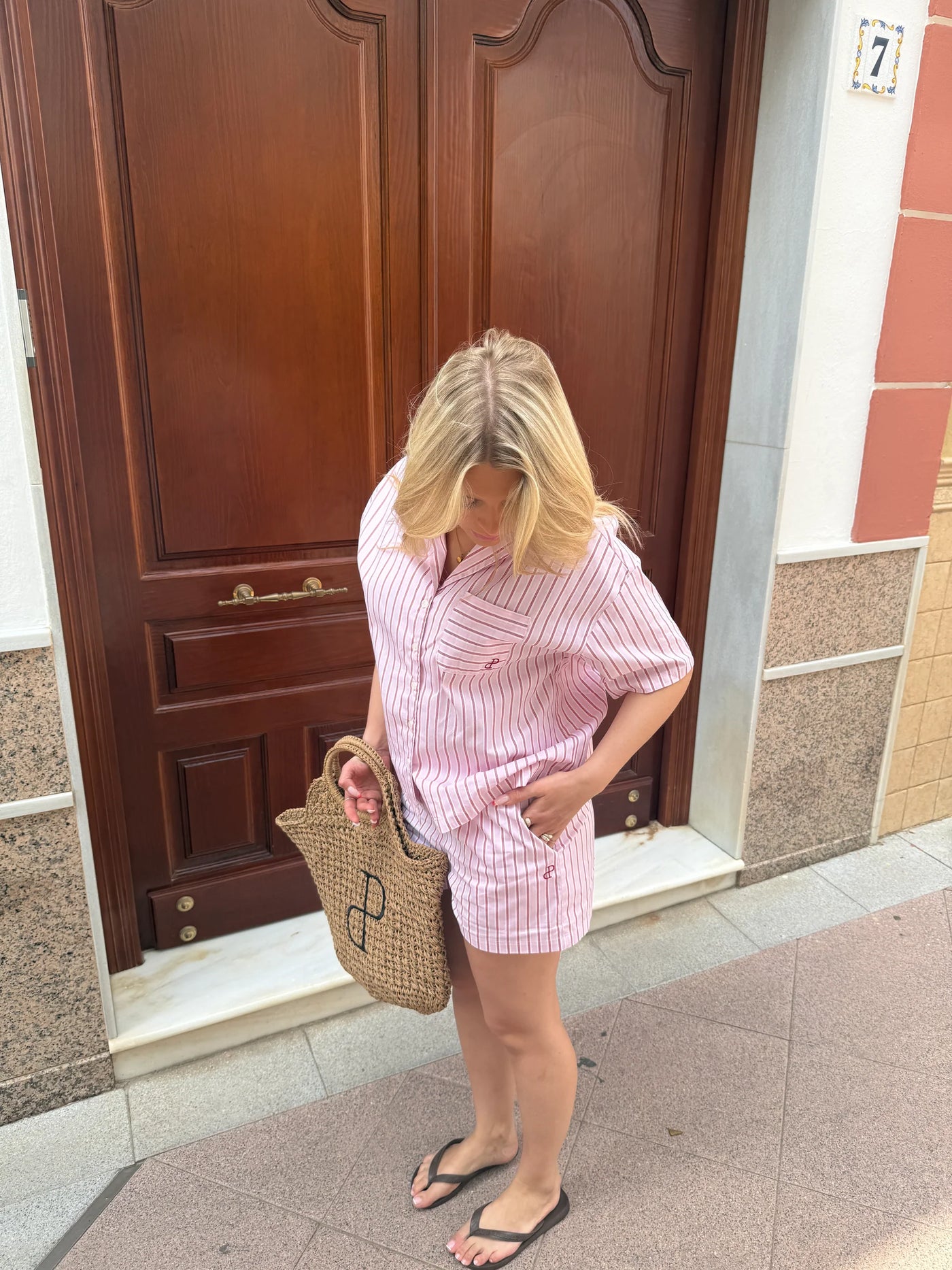 SKJÚRTA | ESTHER pink