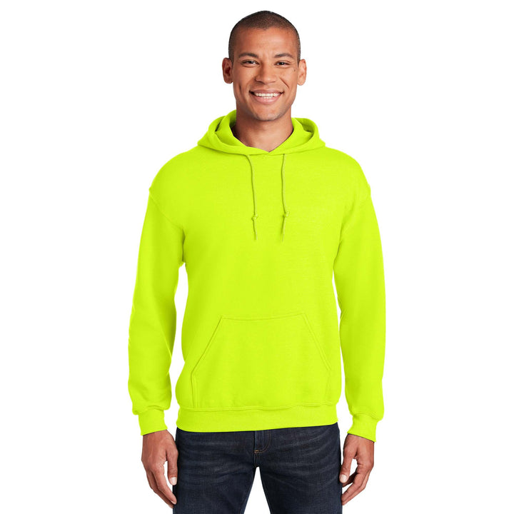 HOODIE | GILDAN safy green