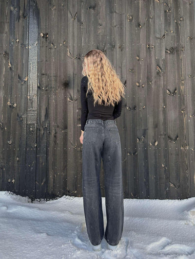 JEANS | LUNA svart vask