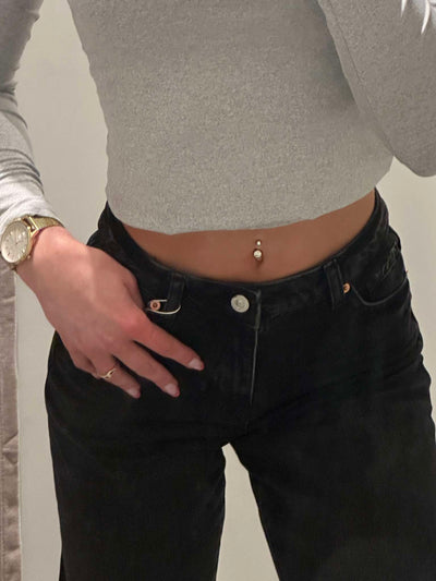 JEANS | LUNA svart vask