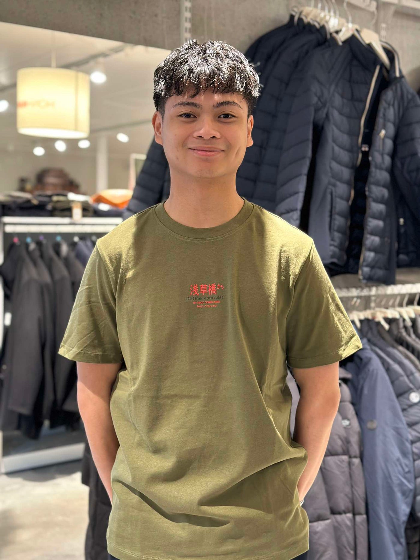 T-SHIRT | YOKOHAMA olive