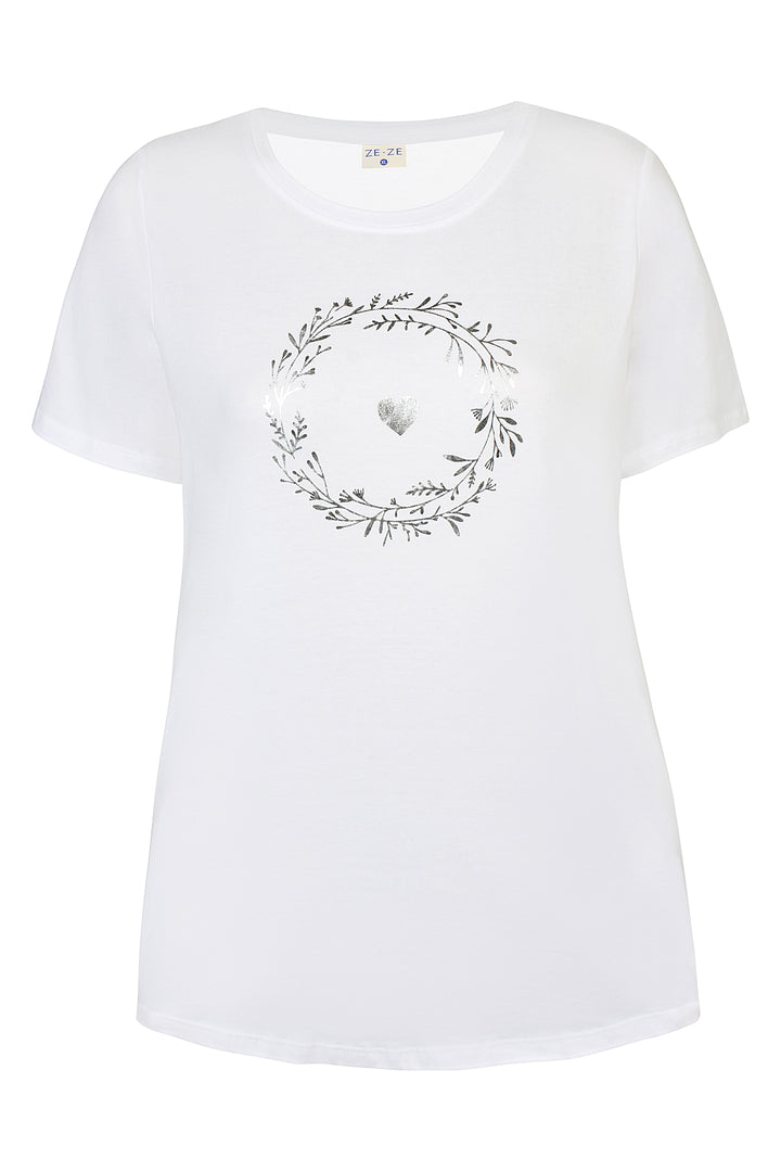 T-SHIRT | LUNA hvítt