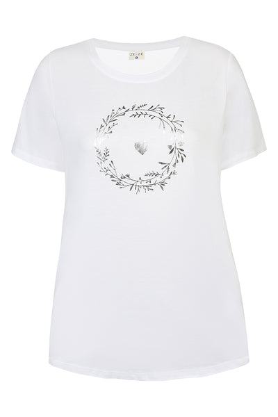 T-SHIRT | LUNA hvítt