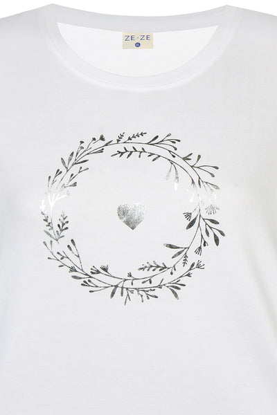 T-SHIRT | LUNA hvítt