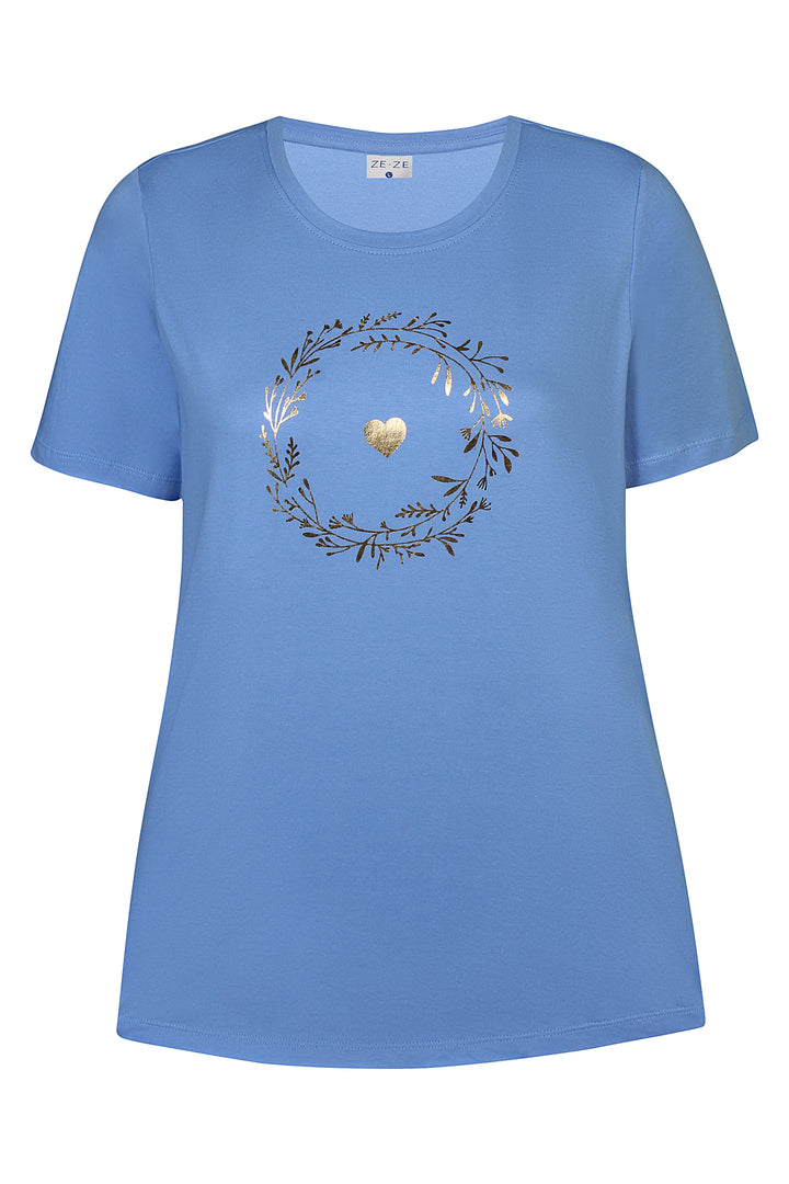 T-SHIRT | LUNA blue