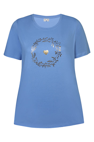 T-SHIRT | LUNA blue