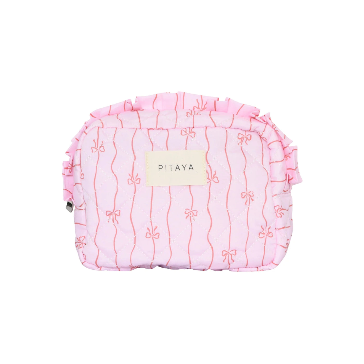 MEDIUM MAKEUP BAG | FRILL pink