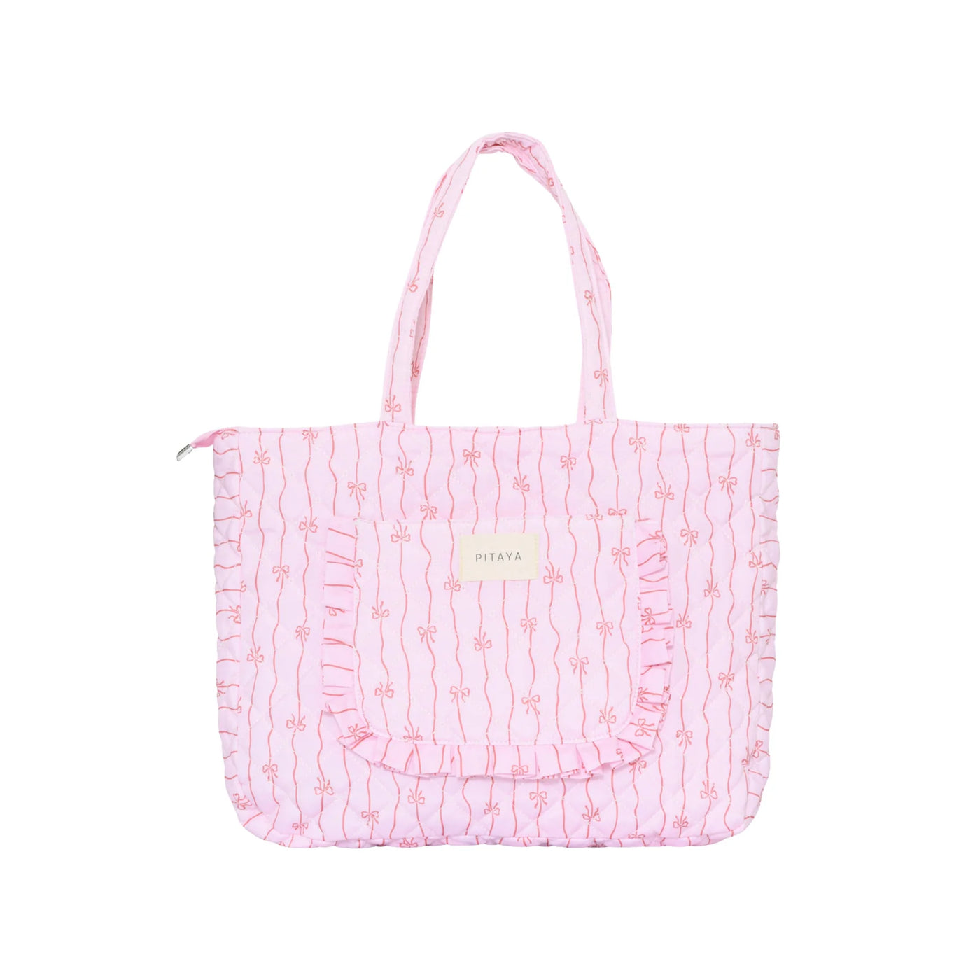 TOTE BAG | FRILL pink