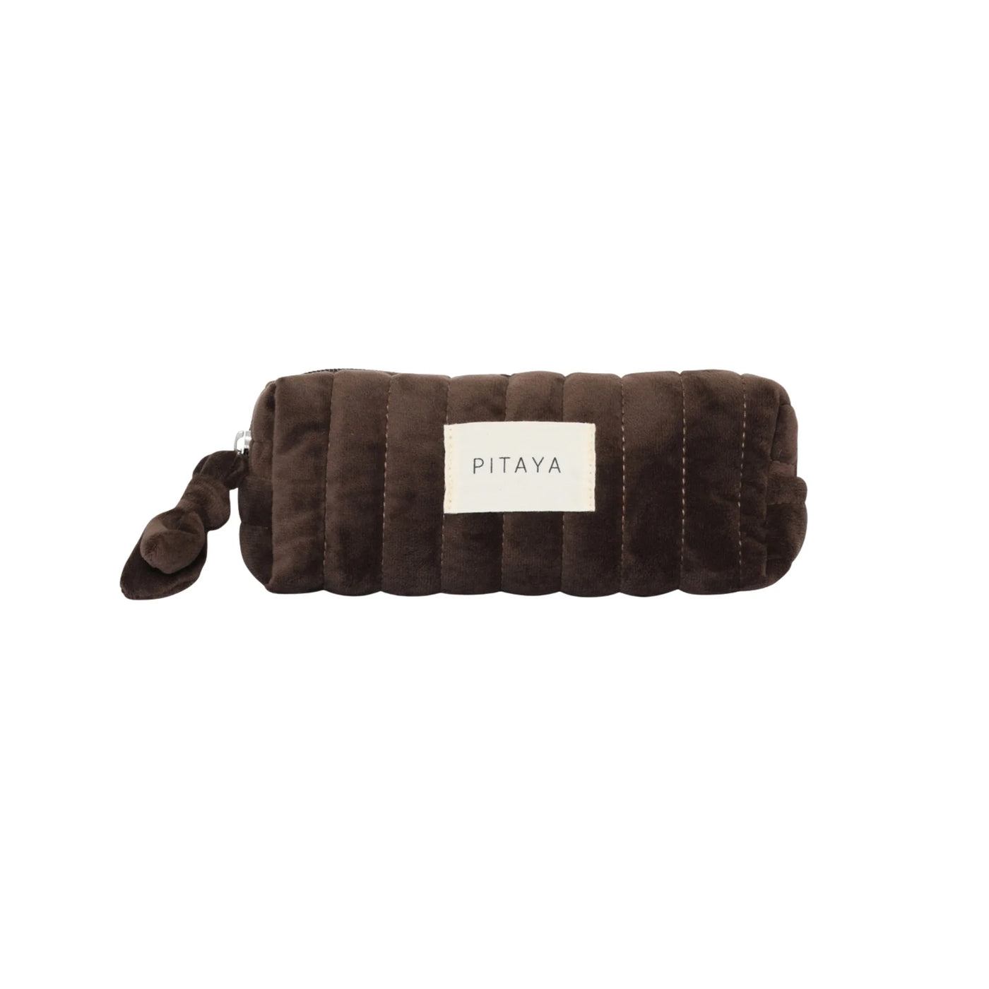 SMALL MAKEUP BAG | VELVET brown