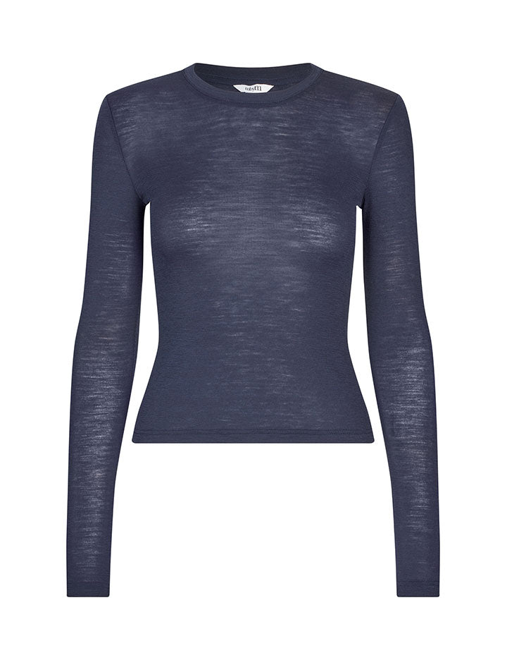 BLUSA | MERINO navy