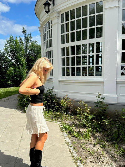 TOPPUR | MARTA BANDEAU svart