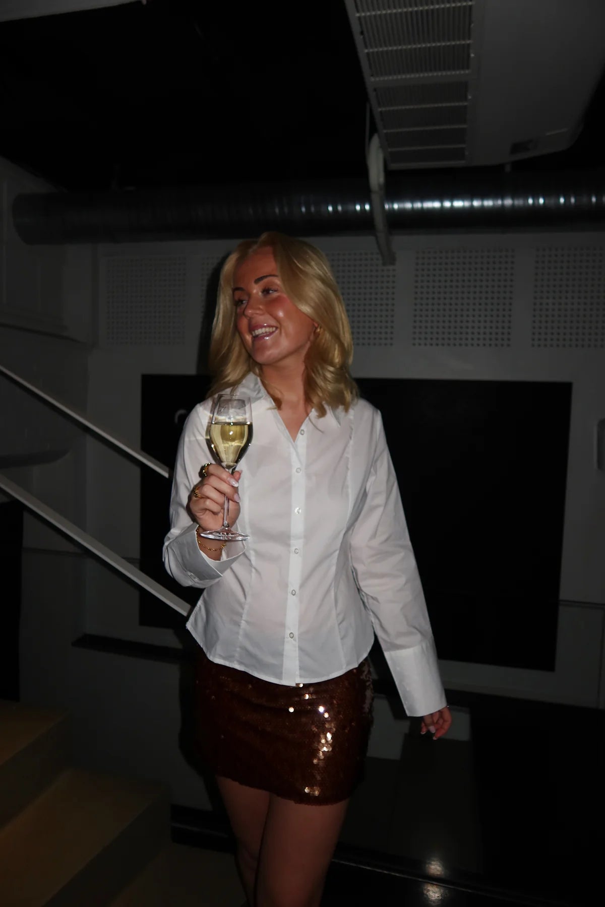 SKJÚRTA | GEORGINA hvítt