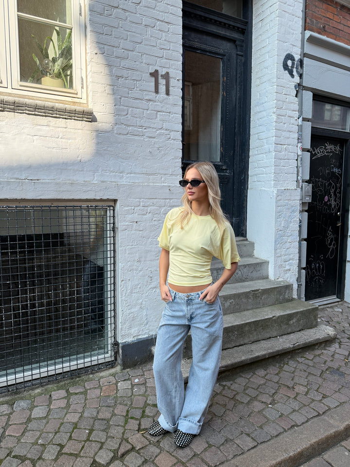 KLARA TOP | WAISTED yellow