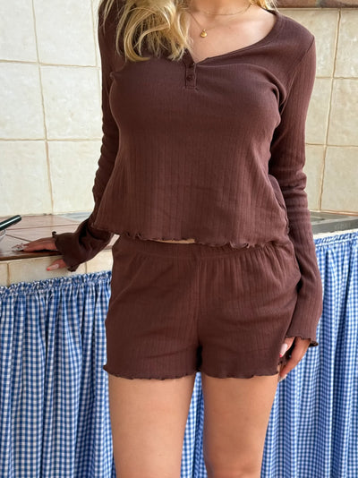 SHORTS | ANNA brown