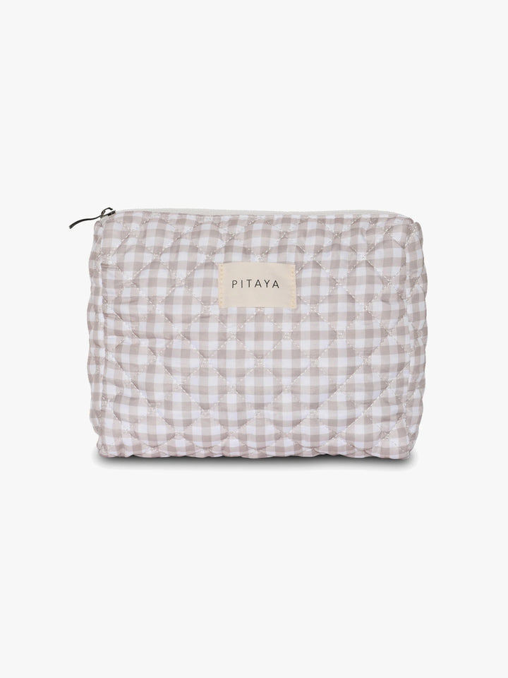 MEDIUM MAKEUP BAG | BEIGE C