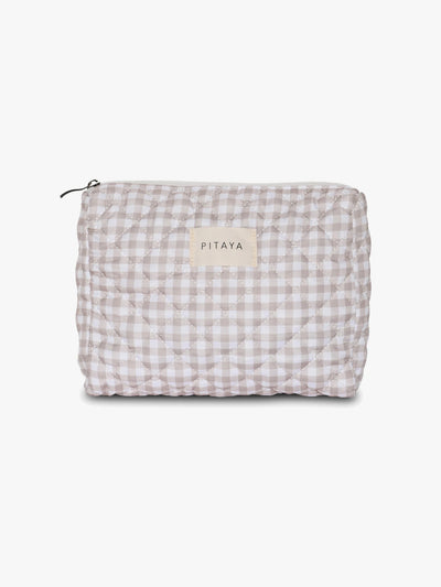 MEDIUM MAKEUP BAG | BEIGE C