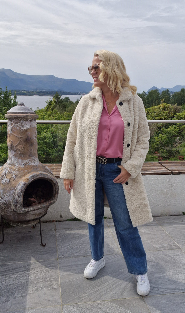 JAKKI | FAKE FUR beige