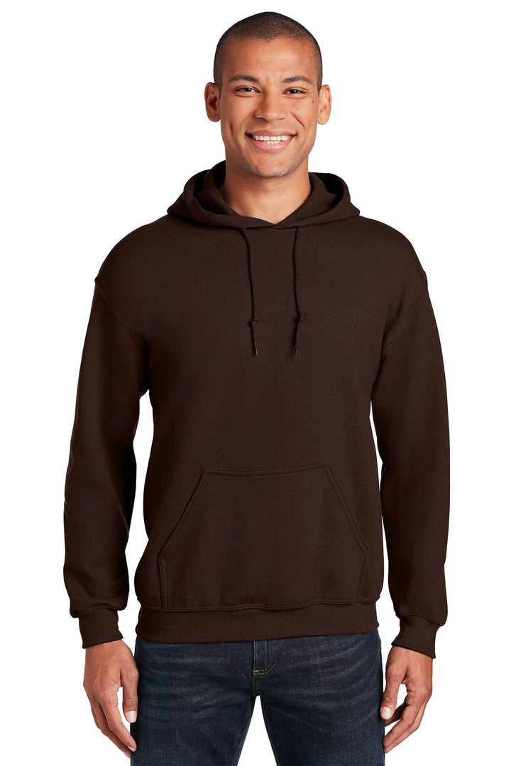 HOODIE | GILDAN chocolate