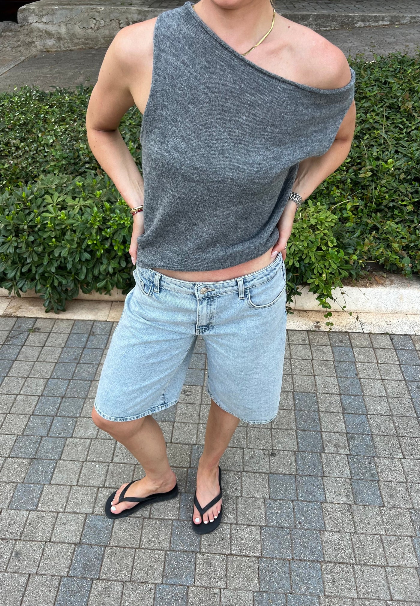 TOPPUR | ELLA DROP grey