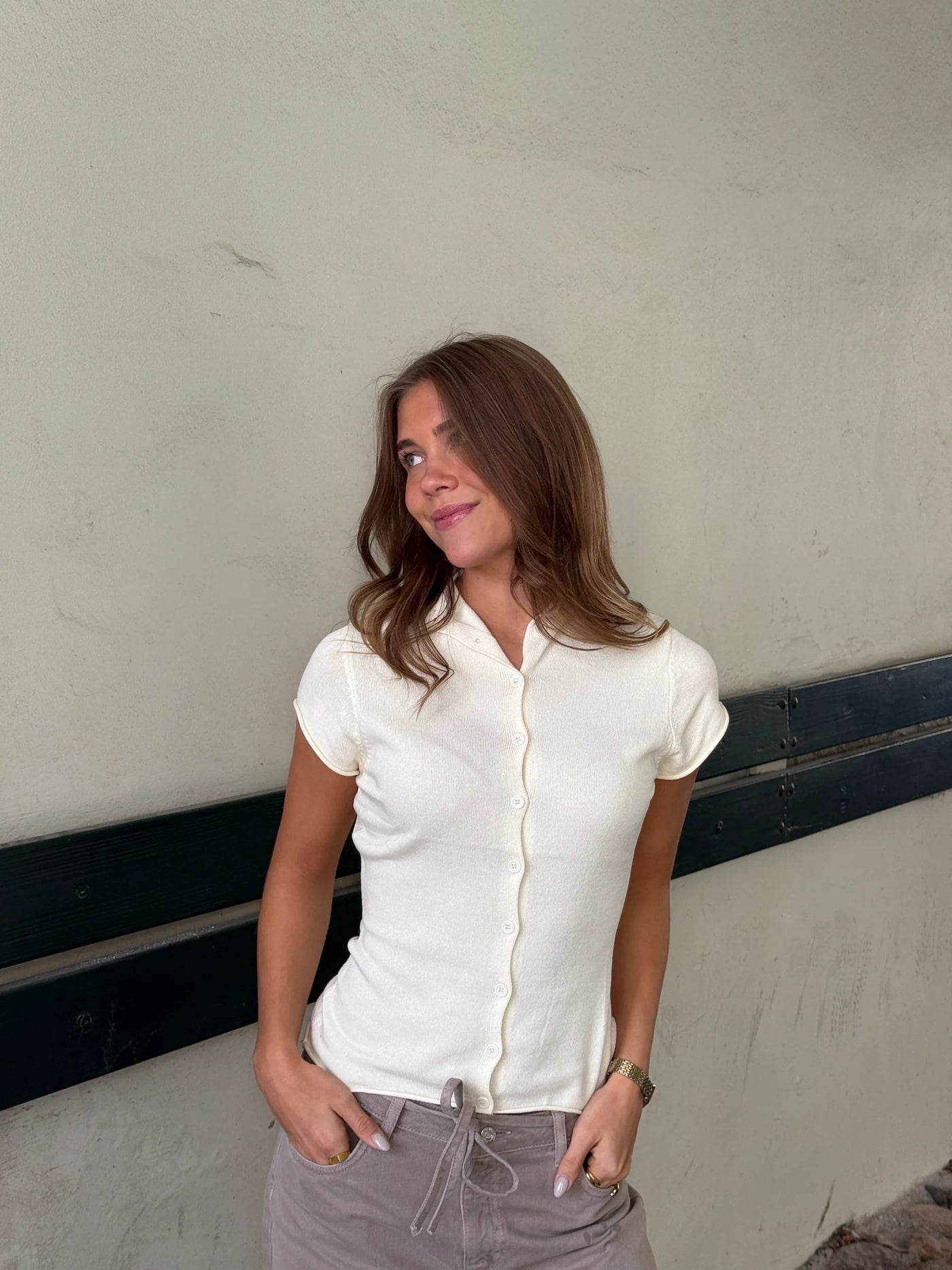 TOPPUR | VIVIAN off white