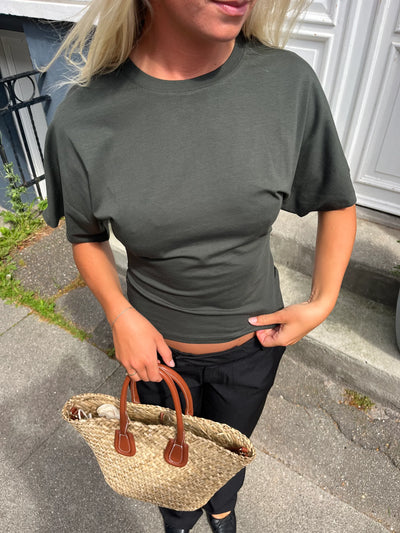 KLARA TOP | WAISTED army