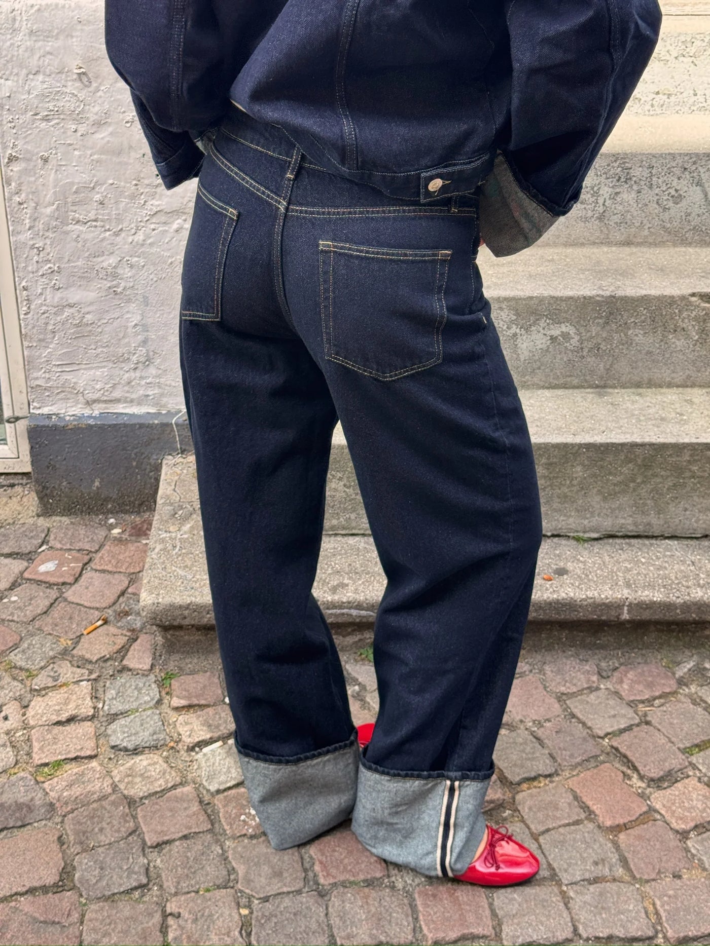 JEANS | LUNA fold up dark blue