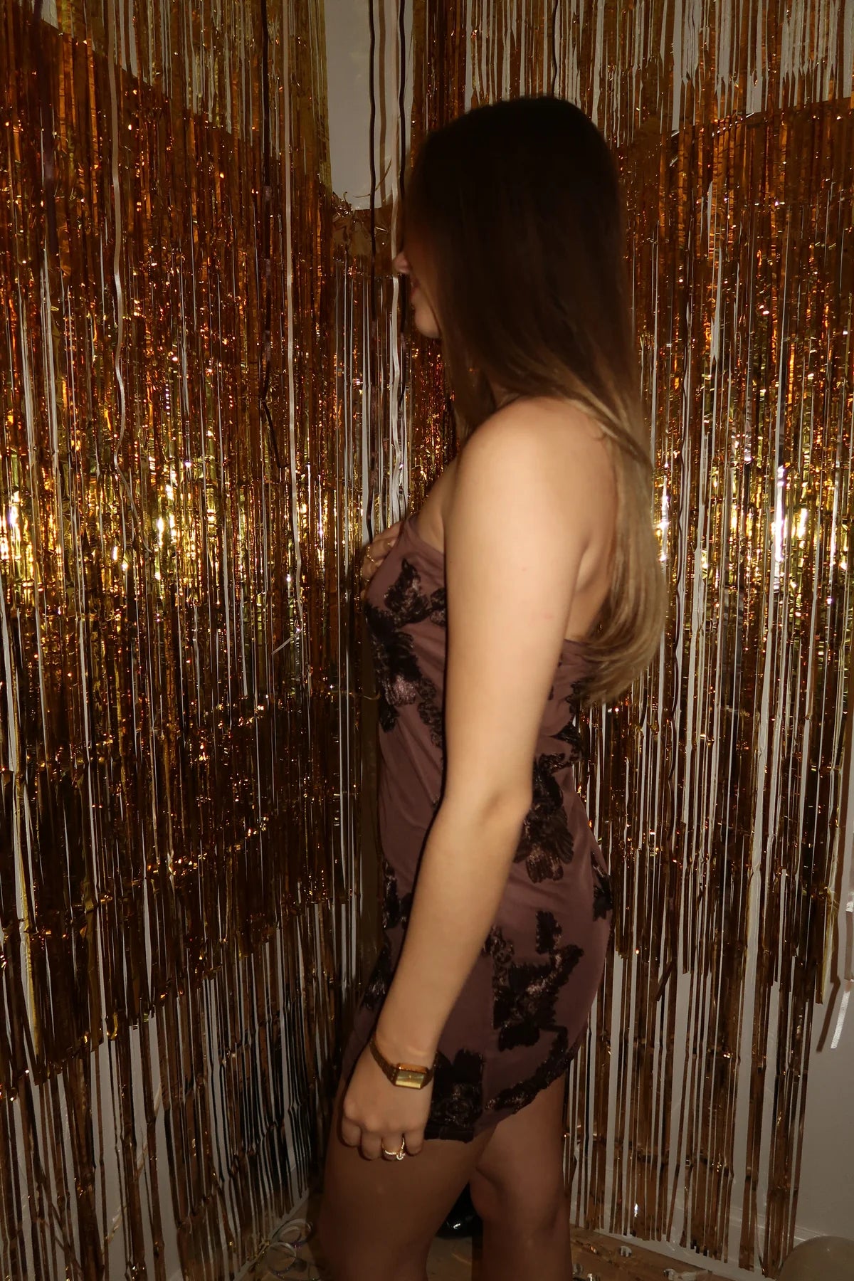 KJÓLI | LILY MESH brown