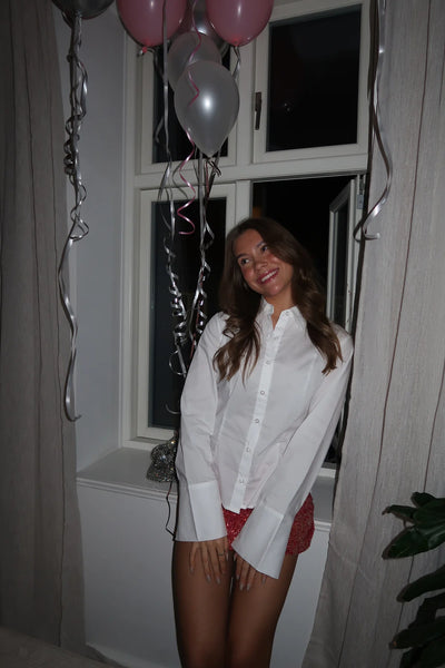 SKJÚRTA | GEORGINA hvítt