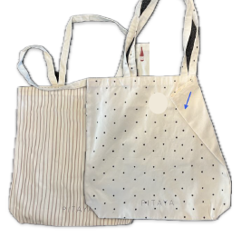 TOTE BAG | BLACK DOTS